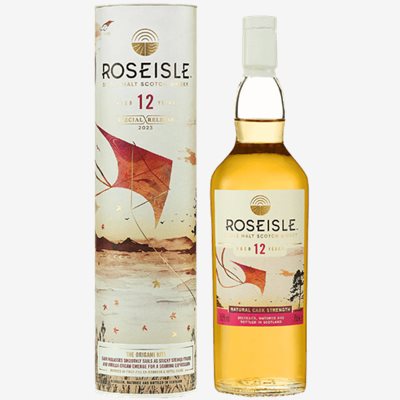 瑰嶼 12年限量原酒摺紙風箏–帝亞吉歐2023臻選系列無垠之旅 ROSEISLE 12 Year Old Special Release 2023