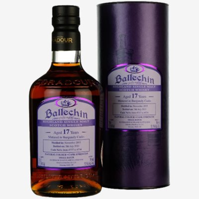 艾德多爾 17年勃根地葡萄酒桶原酒單一純麥威士忌 Edradour Bordeaux Cask 17 Year Old Scotch Whisky