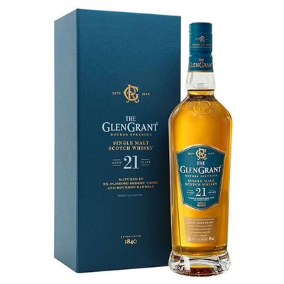 格蘭冠21年單一純麥威士忌 GLEN GRANT AGED 21 YEARS SINGLE MALT SCOTCH WHISKY