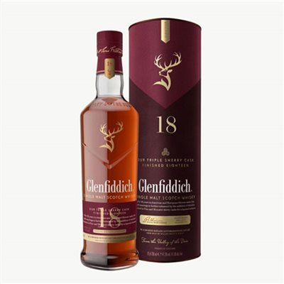 格蘭菲迪18年小批次雪莉桶威士忌GLENFIDDICH 18Y TRIPLE SHERRY CASK