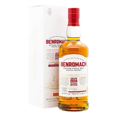 百樂門臻選年份原桶強度2014 BATCH 2 BENROMACH VINTAGE 2014 CASK STRENGTH BATCH 2