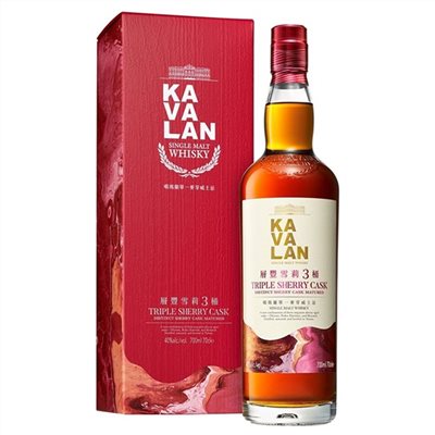 噶瑪蘭層豐雪莉三桶單一麥芽威士忌Kavalan Triple Sherry Cask Single Malt Whisky
