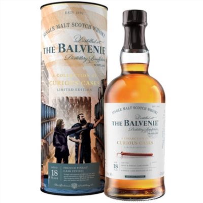 百富故事系列18年皮諾甜酒桶 Balvenie A Collection of Curious Casks 18 Year Old French Pineau Cask