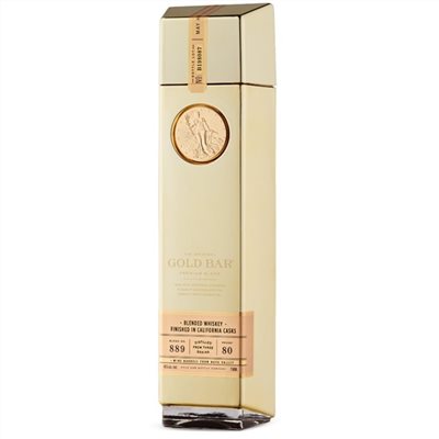 美金條納帕谷紅酒桶威士忌Gold Bar Blended Whiskey Finishes in California Casks