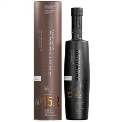 奧特摩 15.2蘇格蘭大麥 單一純麥威士忌Bruichladdich Octomore 15.2 Super-Heavily Peated Whisky