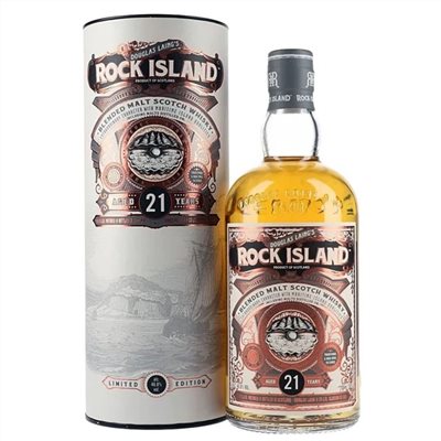 道格拉斯蘭恩牡蠣岩21年調和麥芽威士忌 Douglas Laing's Rock Island 21 Years Old Maritime Island Blended Malt Scotch Whisky