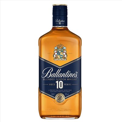 百齡罈金璽10年調和威士忌BALLANTINE'S 10 YEARS OLD BLENDED SCOTCH WHISKY