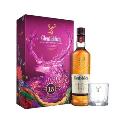 格蘭菲迪15年 2025新春禮盒 Glenfiddich 15 Year Old 2025 Gift Box
