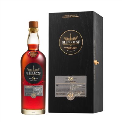 格蘭哥尼38年家族單桶麥芽單一威士忌威士忌Glengoyne 38 Year Old Russell Family Cask Single Malt Scotch Whisky