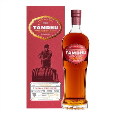 坦杜2009年歐洲橡木雪莉單桶 NO.4536 台灣限定版 Tamdhu First Fill European Oak Oloroso Sherry Butt Single Cask Vintage 2009 No.4536 Taiwan Exclusive