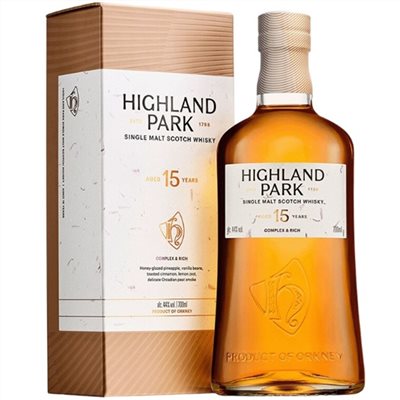 高原騎士15年單一麥芽威士忌(新包裝)Highland Park 15 year old Single Malt Scotch Whisky