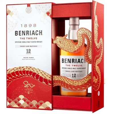 班瑞克12年經典單一麥芽威士忌2025蛇年限定 Benriach 12yo three cask Single Malt whisky