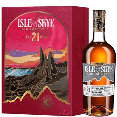 天空之島 21年調和威士忌(2024春節禮盒)  Isle of Skye 21 Years Blended Scotch Whisky