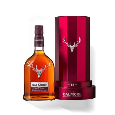 大摩12年鐵盒限定版單一麥芽蘇格蘭威士忌Dalmore 12 Years Pedestal Gift Tin Single Malt Scotch Whisky