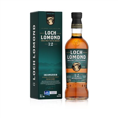羅夢湖12年邑極摩 單一麥芽蘇格蘭威士忌 Loch Lomond 12YO Inchmurrin Single Malt Scotch Whisky