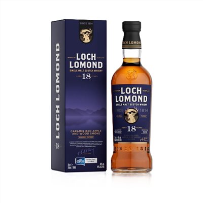 羅夢湖18年雙金榮耀 單一麥芽蘇格蘭威士忌 Loch Lomond 18YO Single Malt Scotch Whisky