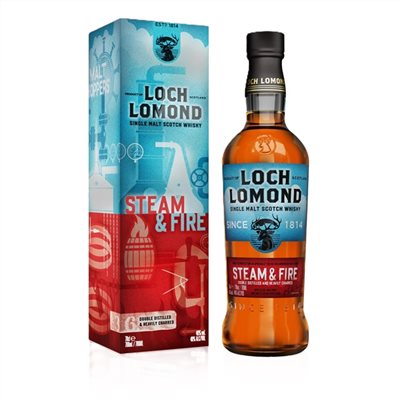 羅夢湖 赤焰Steam & Fire 單一麥芽蘇格蘭威士忌 Loch Lomond Steam & Fire Single Malt Scotch Whisky