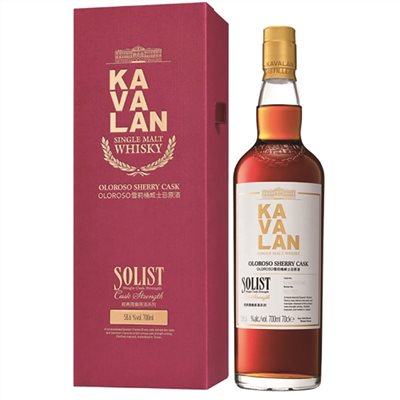 噶瑪蘭經典獨奏 Oloroso雪莉桶原酒單一麥芽威士忌Kavalan Solist Oloroso Sherry Single Cask StrengthSingle Malt Whisky