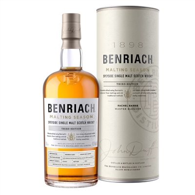 班瑞克季節系列地板發麥單一麥芽威士忌Batch3 BenRiach Malting Season Third Edition Speyside Single Malt Scotch Whisky Batch3