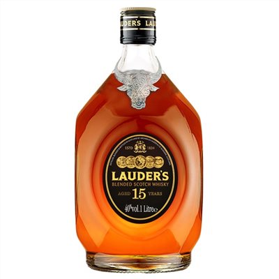 勞德老爺15年蘇格蘭威士忌 1L-牛轉乾坤版 Lauder's 15YO Scotch Whisky