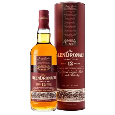 格蘭多納12年單一純麥威士忌Glendronach 12 Years Single Malt Scotch Whisky