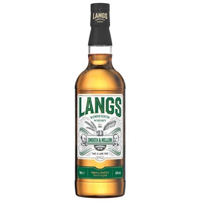 雙人牌綠標蘇格蘭威士忌 LANGS SMOOTH & MELLOW BLENDED SCOTCH WHISKY