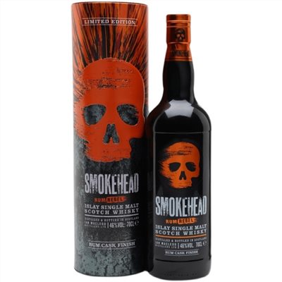 蘇魔克黃金蘭姆單一純麥威士忌 SMOKEHEAD RUM REBEL ISLAY SINGLE MALT SCOTCH WHISKY