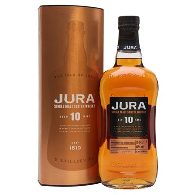 吉拉 10年單一麥芽威士忌 JURA 10 YE SINGLE MALT SCOTCH WHISKY