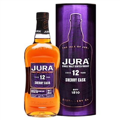 吉拉雪莉12年單一麥芽威士忌 JURA 12YO SHERRY CASK SINGLE MALT SCOTCH WHISKY