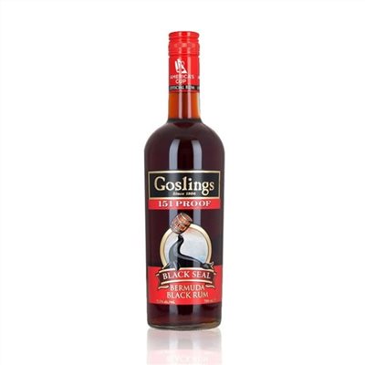 戈斯林黑海豹151蘭姆酒 Goslings Black Seal 151 Proof Rum