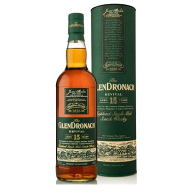 格蘭多納15年單一純麥威士忌Glendronach 15Years Single Malt Scotch Whisky