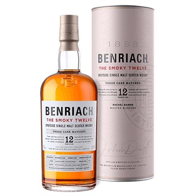 班瑞克 煙燻12年單一麥芽威士忌 BENRIACH 12 YEARS SINGLE MALT SCOTCH WHISKY