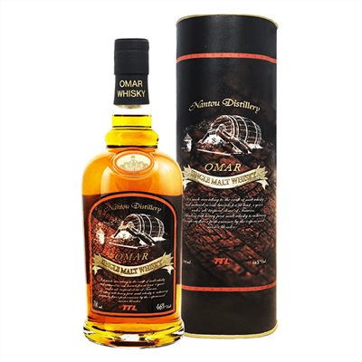OMAR煙燻焦香單一麥芽威士忌OMAR Single Malt Whisky(Nantou Distillery)