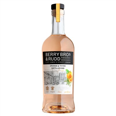 BB&R貝瑞香橙與百里香風味琴酒BERRYS Orange & Thyme Distilled Gin