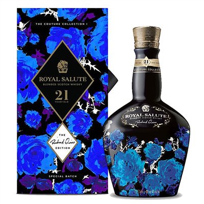 皇家禮炮 21年 藍玫瑰限定版(月夜黑)  ROYAL SALUTE 21Y THE QUINN