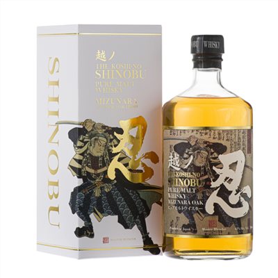 忍純麥威士忌SHINOBU Pure Malt Mizunara Oak Finish