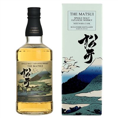 松井水楢桶單一麥芽威士忌MATSUI MIZUNARA CASK SINGLE MALT WHISKY(缺貨中)