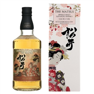 松井櫻花桶 單一麥芽威士忌THE MATSUI SINGLE MALT SCOTCH WHISKY SAKURA CASK