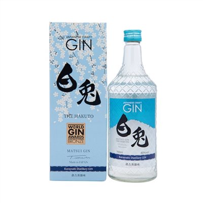 松井白兔琴酒 Matsui Gin The Hakuto