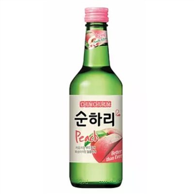 韓國初飲初樂水蜜桃燒酒