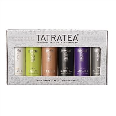 斯洛伐克愛斯台茶加味酒迷你酒6瓶入禮盒tatratea mini set darcek