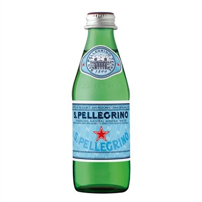 聖沛黎洛天然氣泡礦泉水250ml玻璃瓶SAN PELLEGRINO SPARKLING WATER