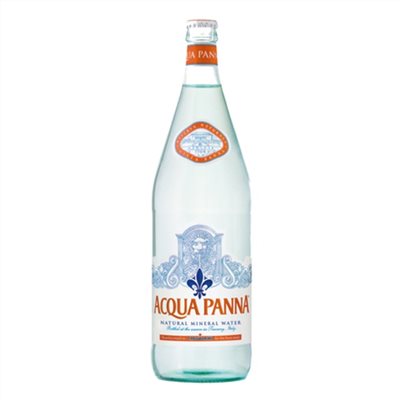 普娜天然礦泉水1000ML玻璃瓶ACQUA PANNA WATER