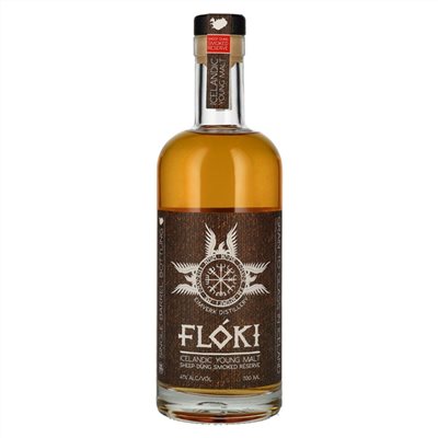 恩維克極地冰島單桶威士忌煙燻版Flóki Icelandic Young Malt Sheep Dung Smoked Reserve