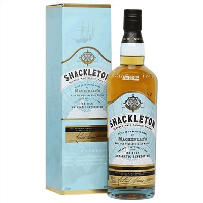 薛克頓南極冰封調和麥芽蘇格蘭威士忌SHACKLETON BLENDED MALT SCOTCH WHISKY