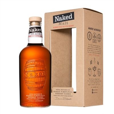 威雀裸鑽初次雪莉桶調和威士忌NAKED MALT EXTRA MATURED IN FIRST FILL SHERRY CASK BLENDED SCOTCH WHISKY