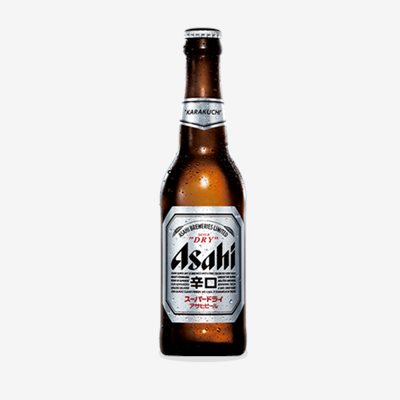 朝日啤酒334ml ASAHI SUPER DRY BEER