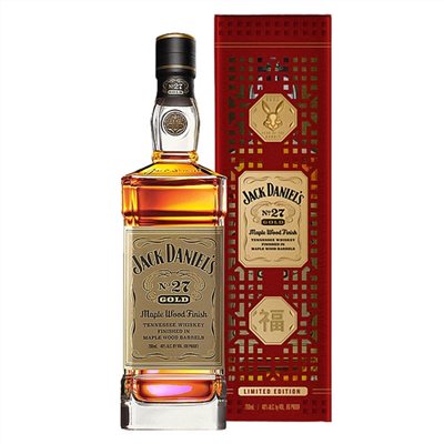 傑克丹尼 NO.27 醇金兔年限定版JACK DANIEL'S NO.27 GOLD DOUBLE BARRELED TENNESSEE WHISKEY YEAR OF RABBITS
