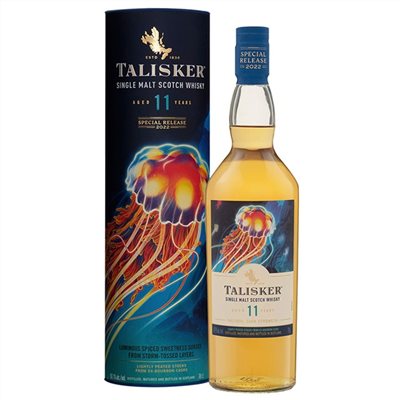泰斯卡11年單一麥芽威士忌限量原酒-深海燦光Talisker 11 Year Old Special Releases 2022 Island Single Malt Scotch Whisky