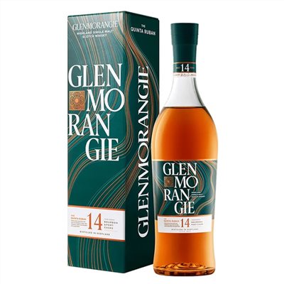 格蘭傑 14年波特桶單一麥芽威士忌 (2023新包裝)GLENMORANGIE QUINTA RUBAN 14Y Single Malt Scotch Whisky